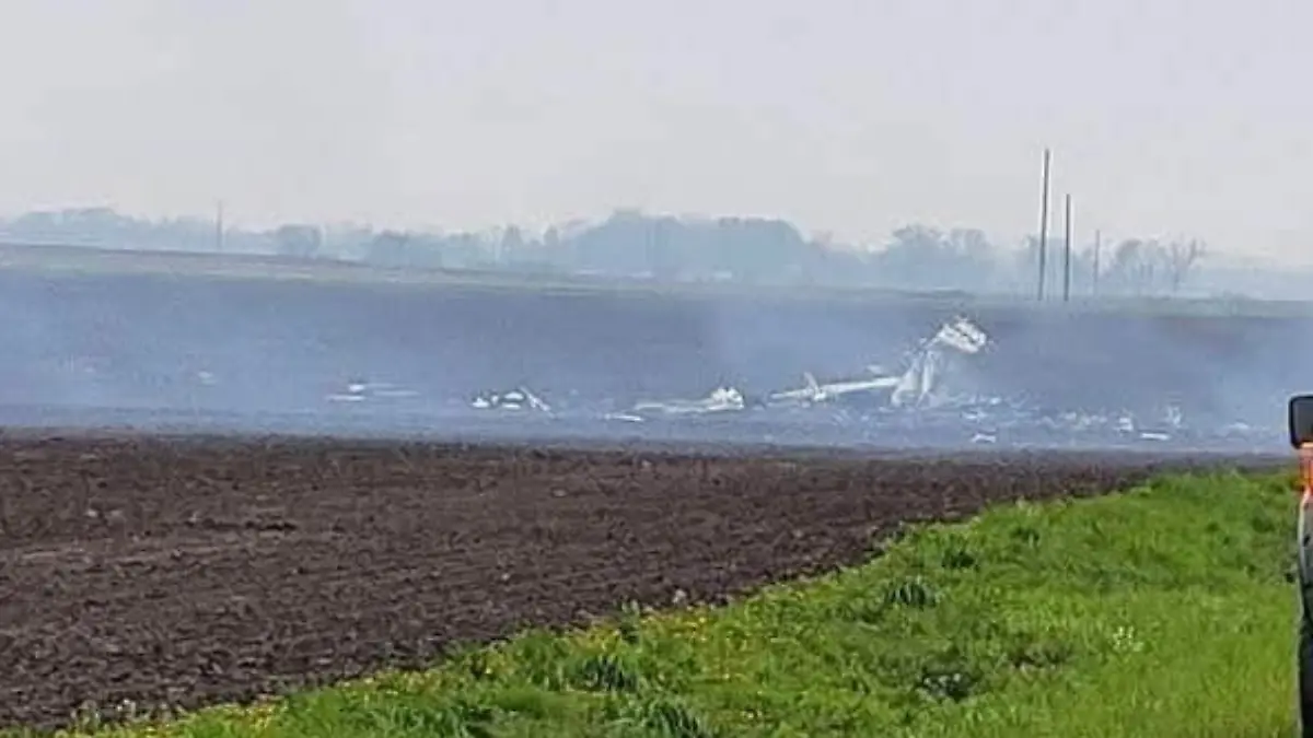Accidente de avioneta en Illinois, EU