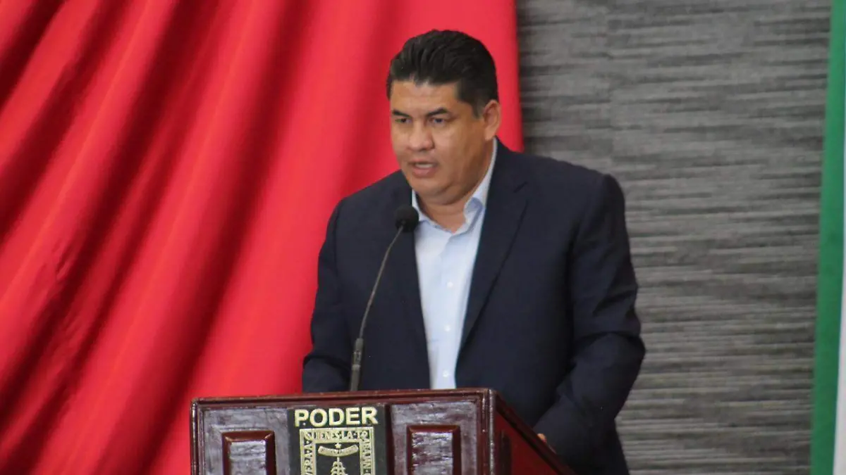 AGUS-F5J El presidente de la Mesa Directiva del Congreso de Morelos Francisco Sánchez Zavala  (1)