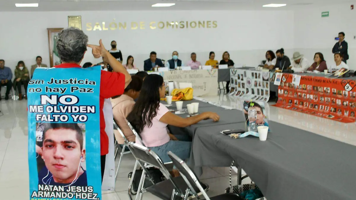 AGUS-F5J Integrantes de la VII Brigada Nacional de Búsqueda se reunieron con legisladores locales (1)