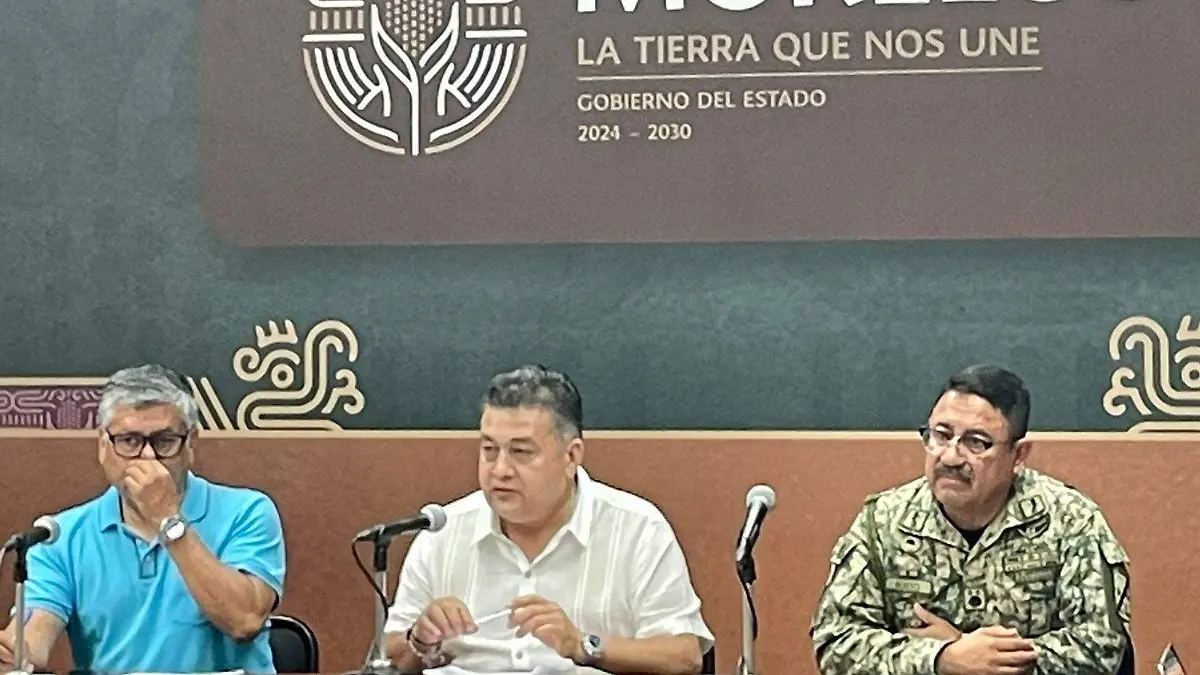 integrantes de la Mesa Estatal de Seguridad dan resultados de la jornada