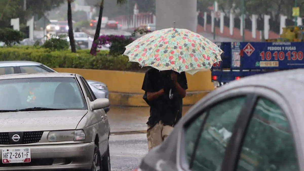 lluvias en Morelos-Luis Flores