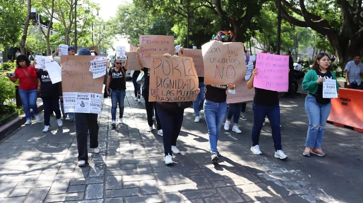 Instituto de la mujer-manifestación