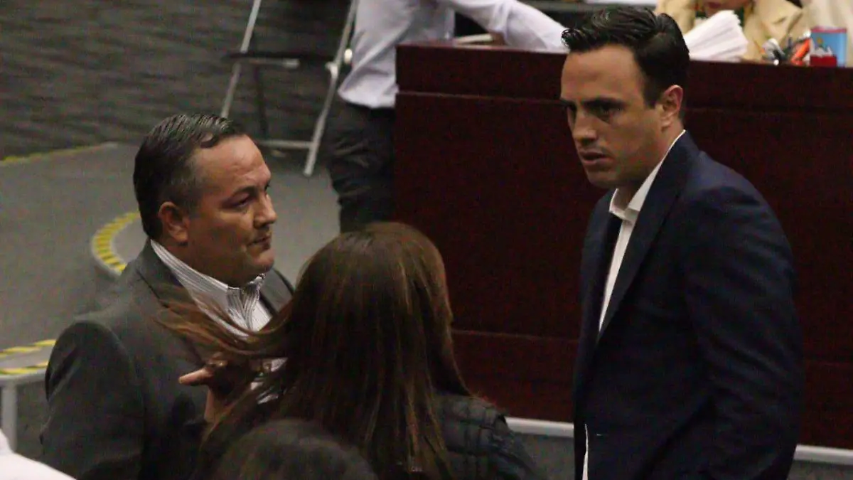 Daniel Martínez Terrazas, en el Congreso local