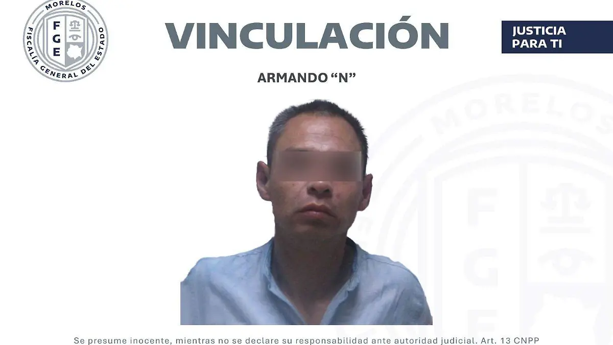 Armando N-vinculado a proceso por feminicidio en grado de tentativa