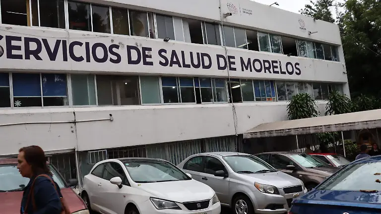 Servicios de Salud Morelos, fachada del edificio ubicado en Callejón Borda, Cuernavaca