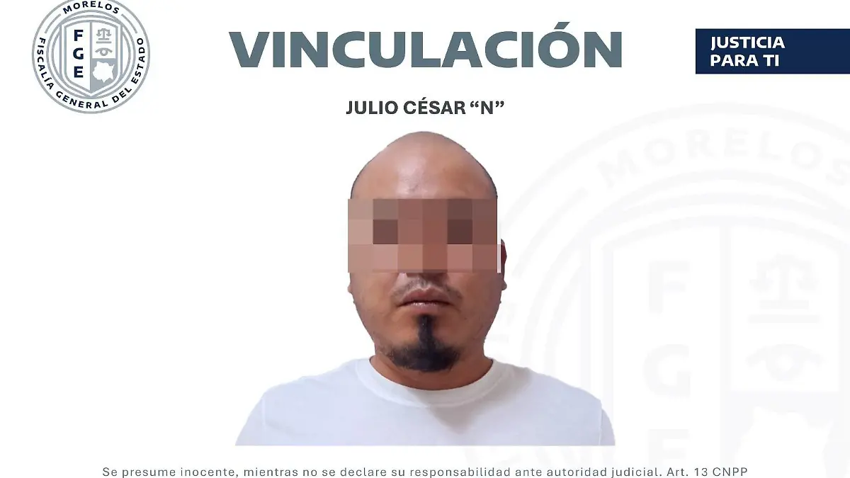 Julio César N, vinculado a proceso por feminicidio en grado de tentativa