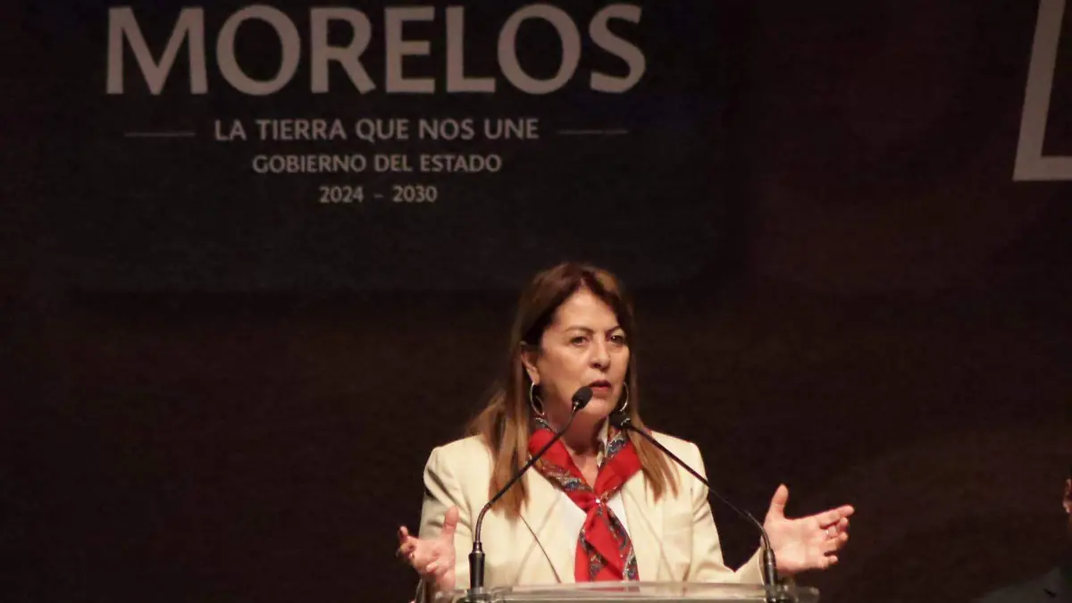 Margarita González Saravia, gobernadora de Morelos
