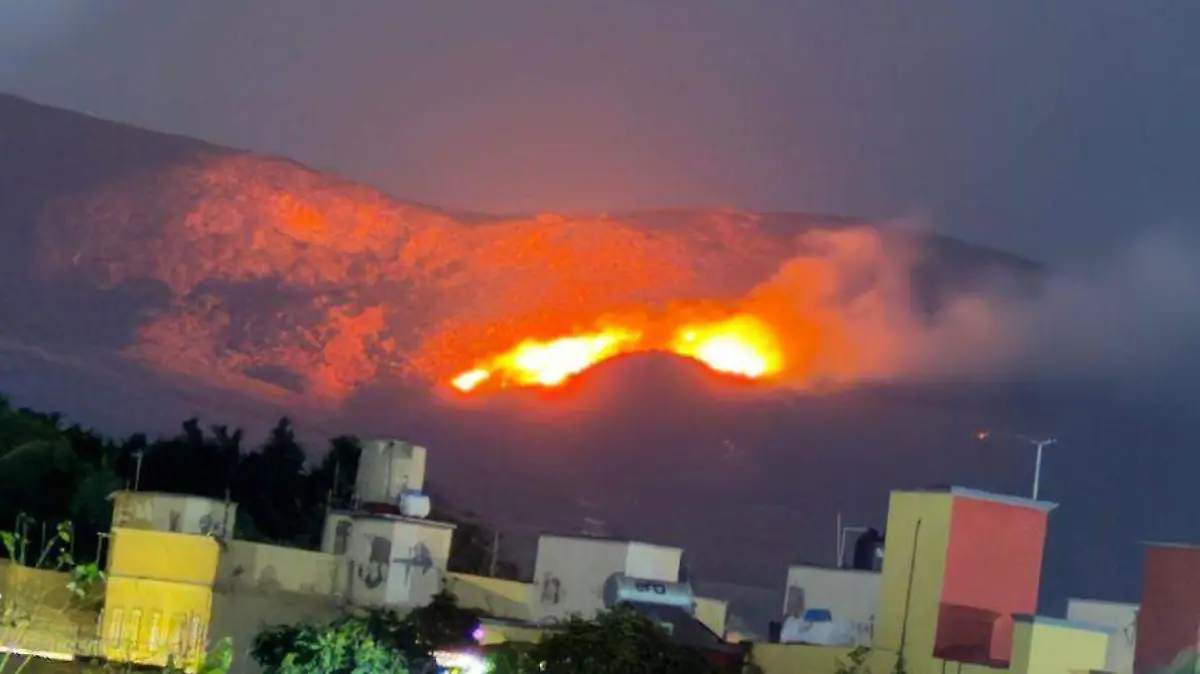 incendio-sierra montenegro-Emiliano-Zapata