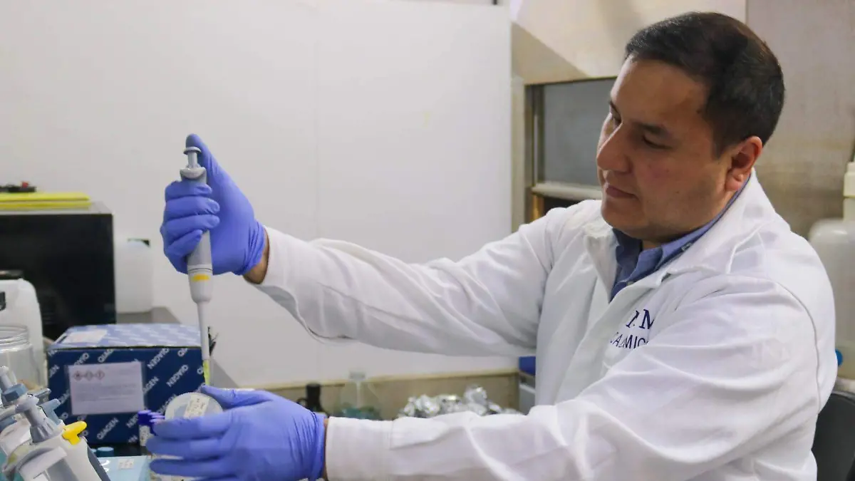 Rodrigo García López, investigador del IBT de la UNAM