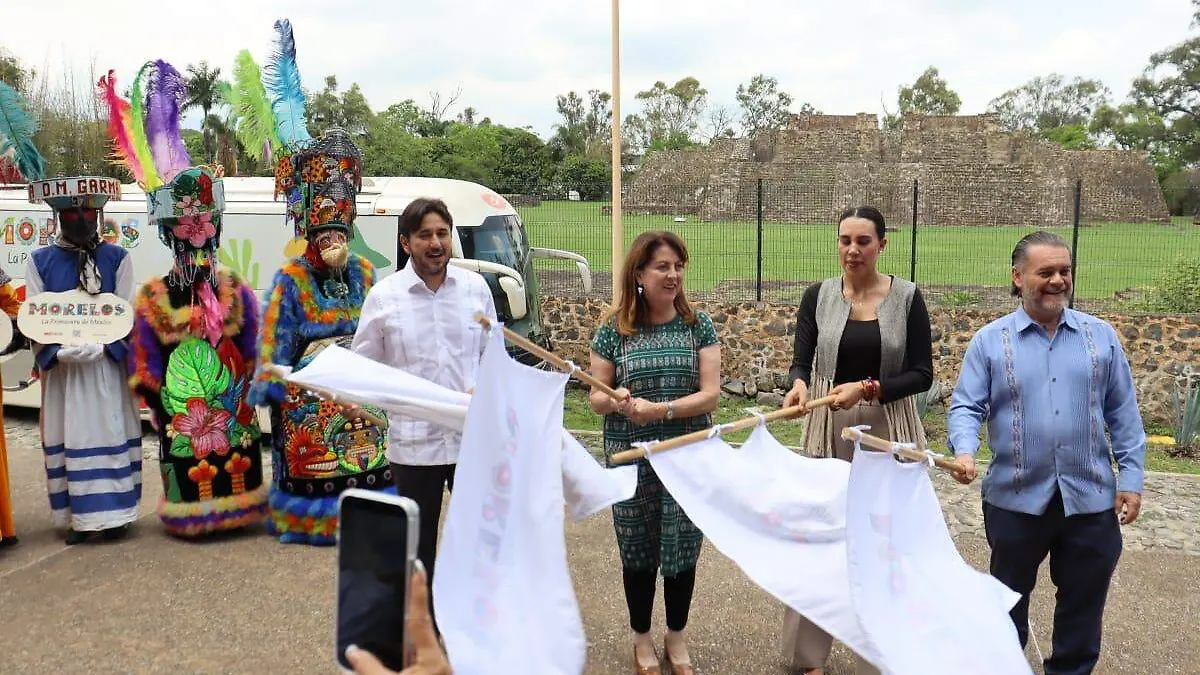 Josefina Rodríguez-titular de Sectur-visita Morelos