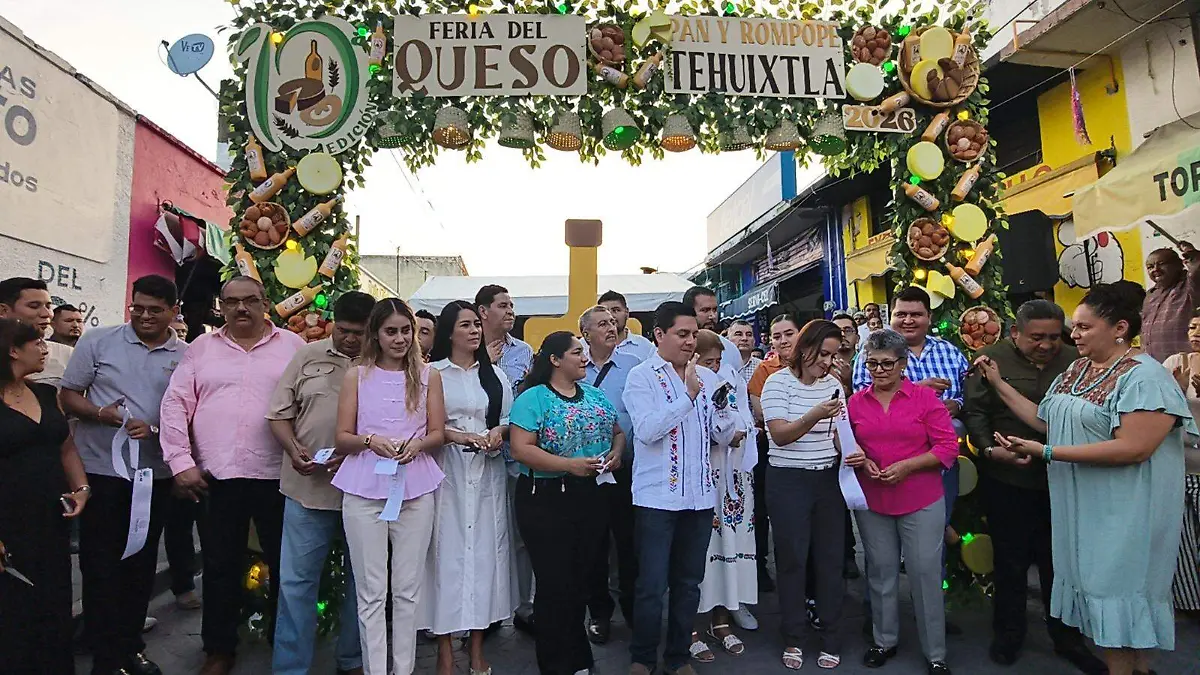 Feria del Queso, Pan y Rompope-Tehuixtla-inauguración (5)
