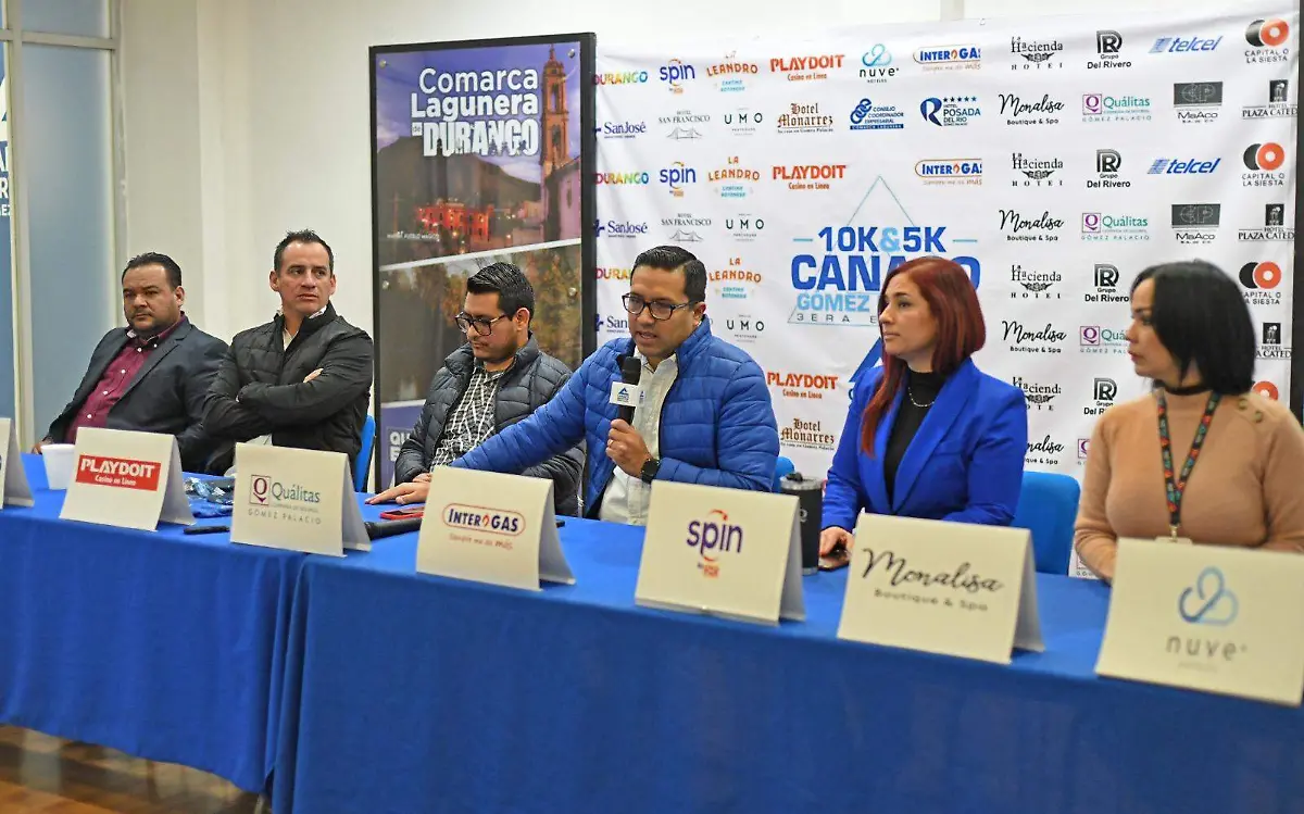 Presentan la 3ra edición de la 5k y 10k Canaco Gómez Palacio