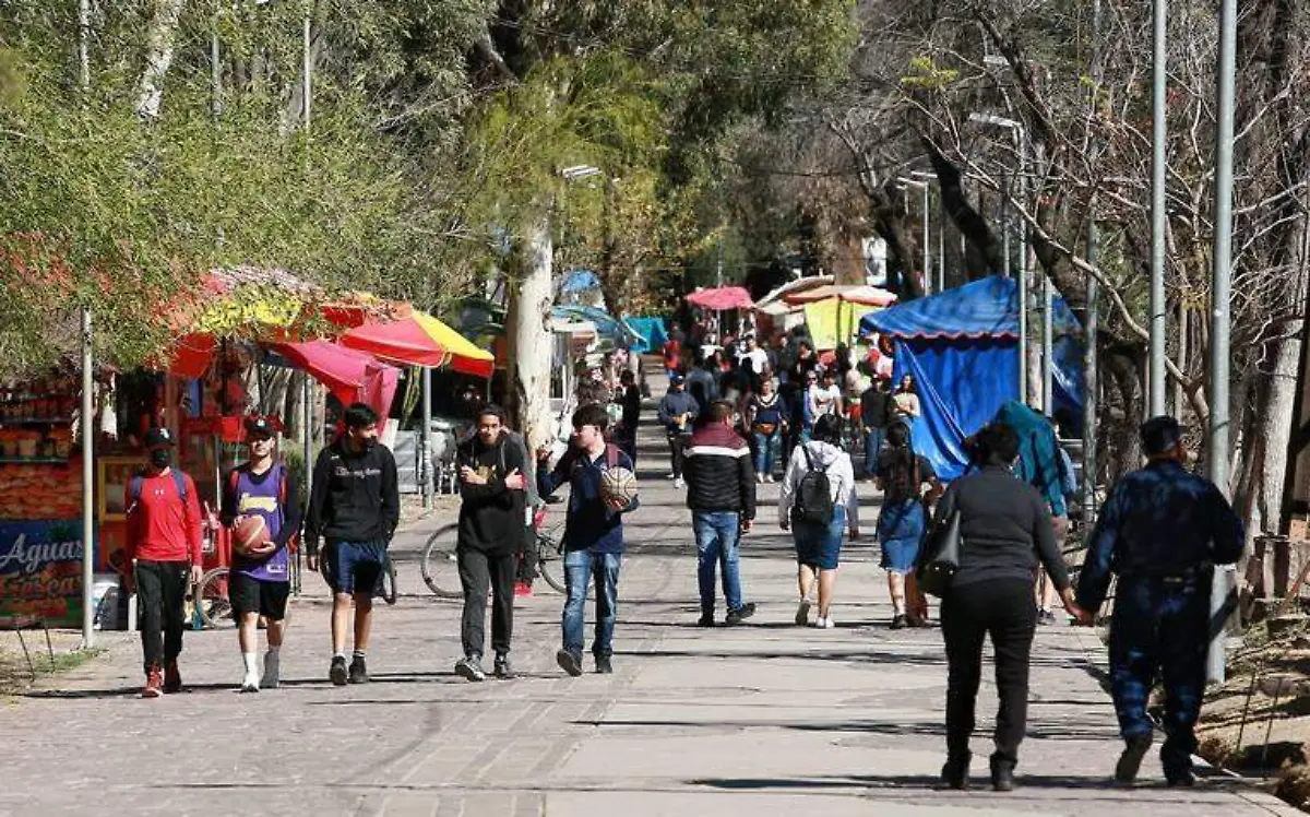 Parque Guadiana en la ciudad de Durango