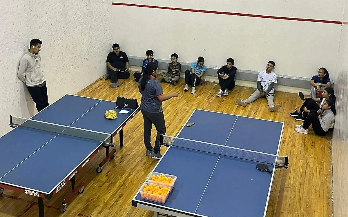 Campamento selectivo de tenis de mesa