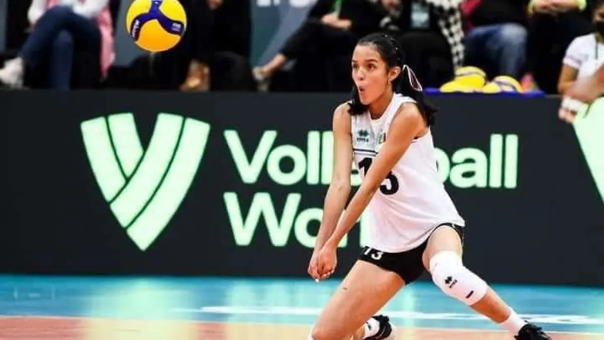 Volibolista de Durango concentrada con la preselección nacional