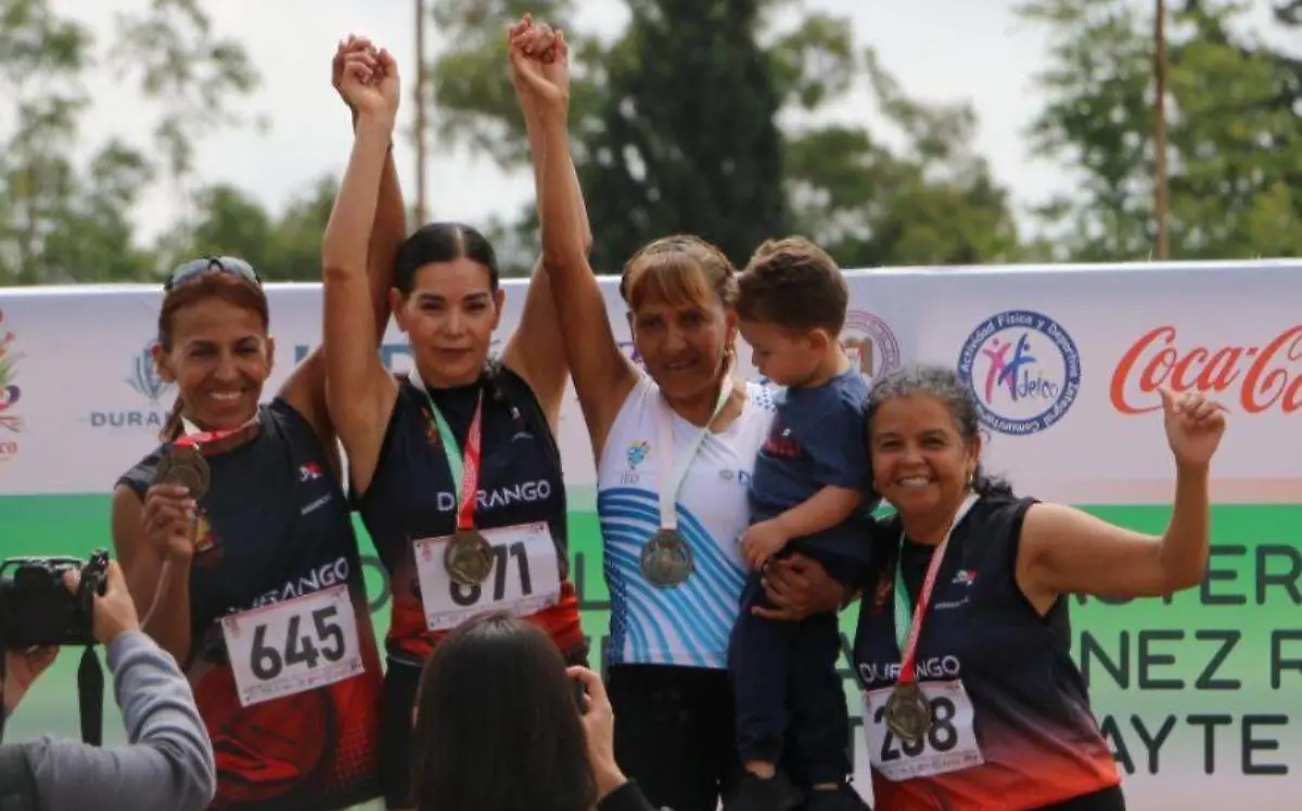 Durango subcampeón nacional en master de atletismo