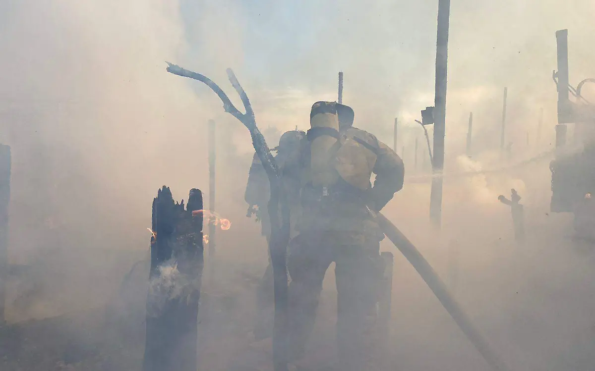 Bomberos de Durango sofocan inciendio