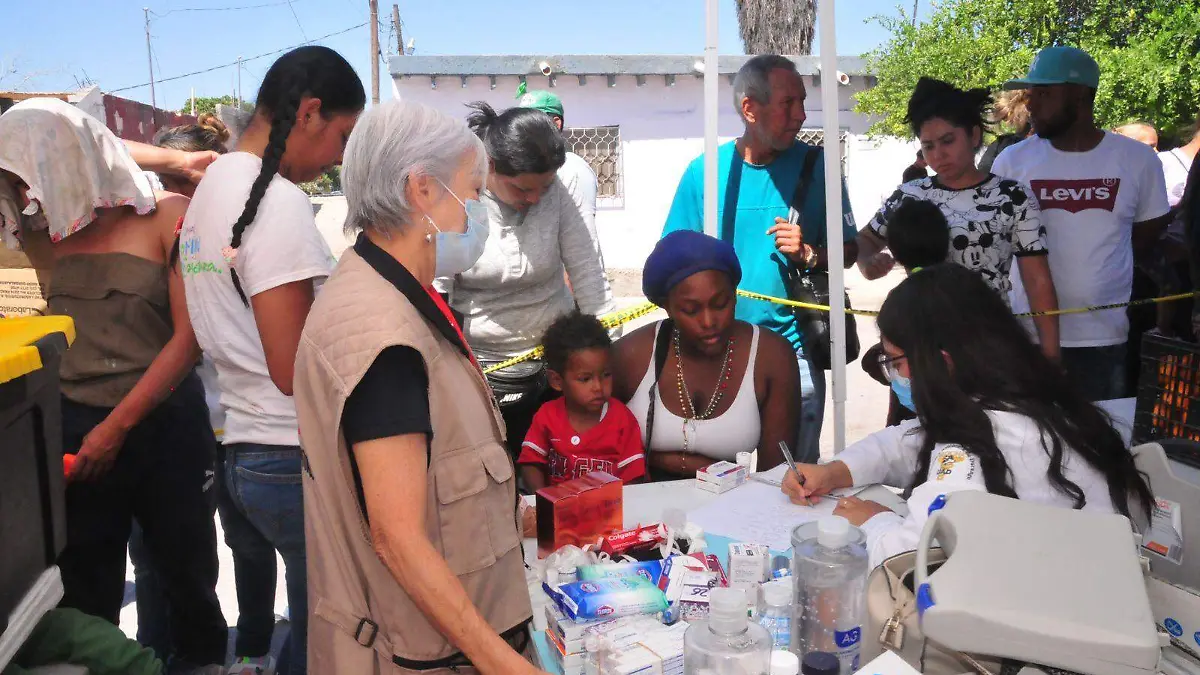 Dos mil migrantes son atendidos en Santa Rosa