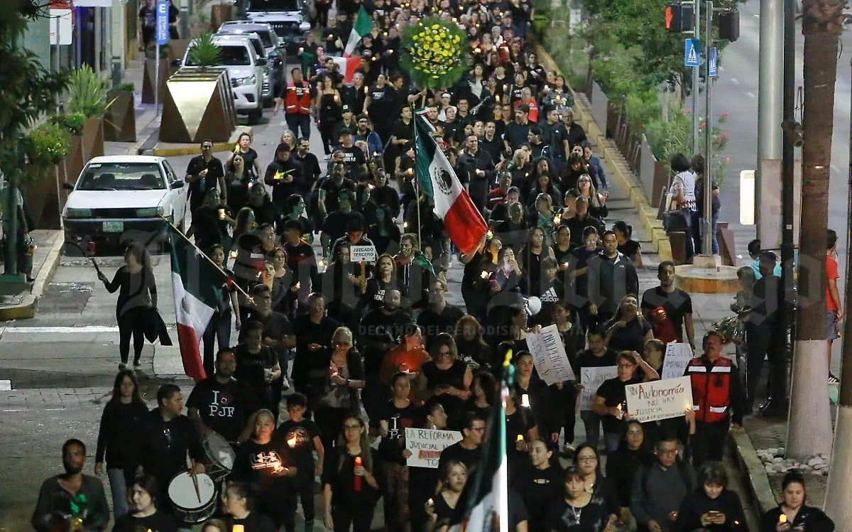 Ciudadanos dicen ¡NO! a la reforma judicial