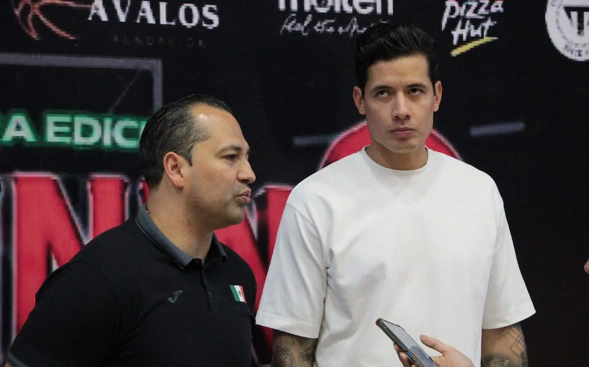 Irwin Ávalos y Omar Quintero, una buena mancuerna en el basquet