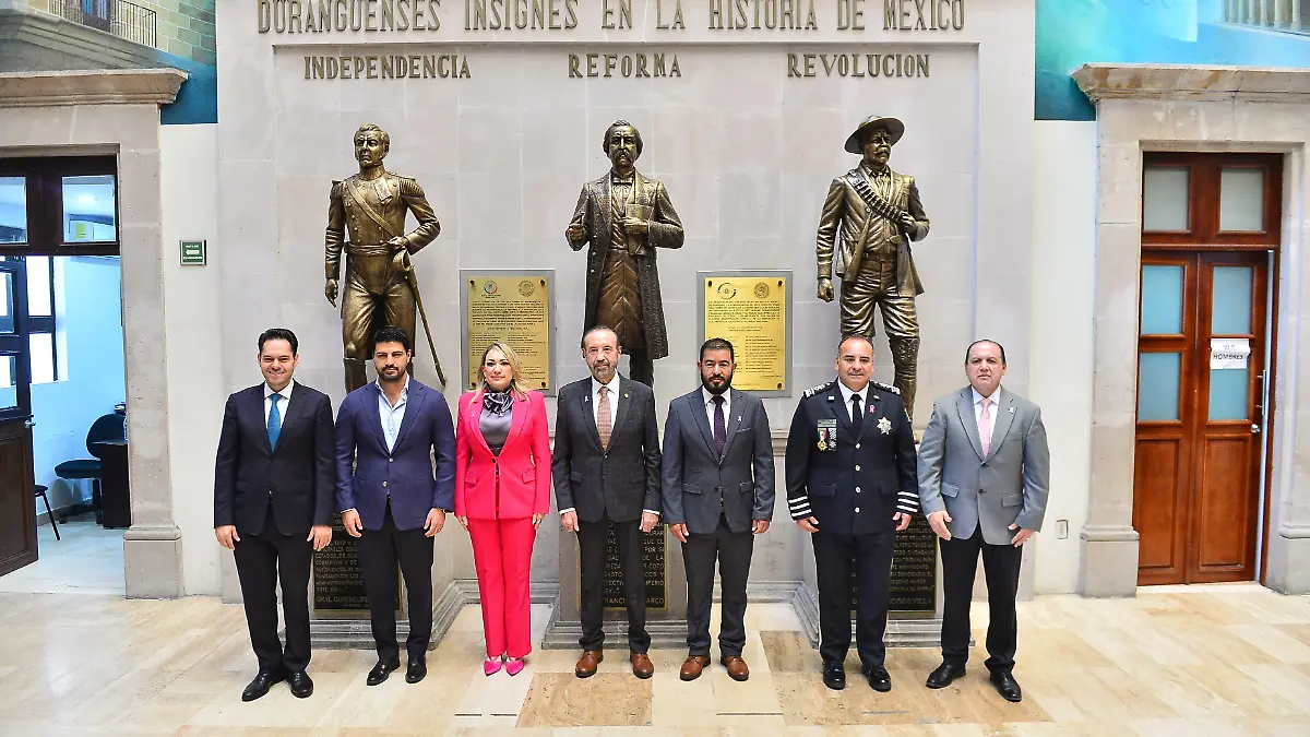 Comparecen funcionarios ante el congreso: Durango avanza en seguridad y justicia