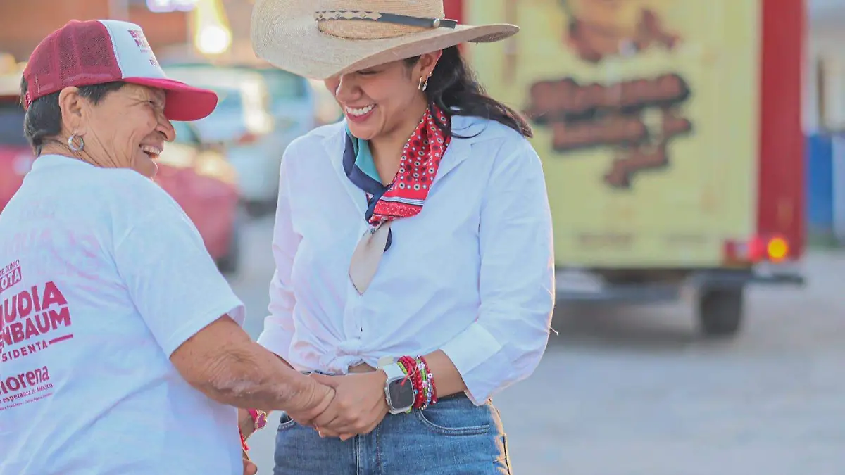 Diputada electa Betzabé Martínez realiza gira de agradecimiento