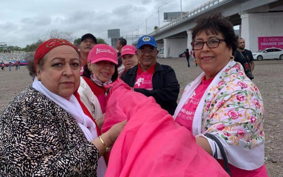 El moño rosa que rompió el Récord Guinnes