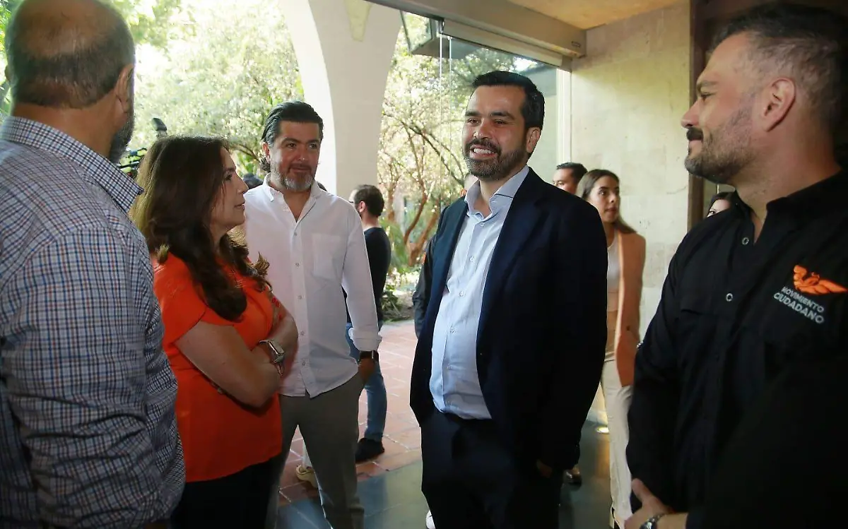 Jorge Máynez en la ciudad de Durango