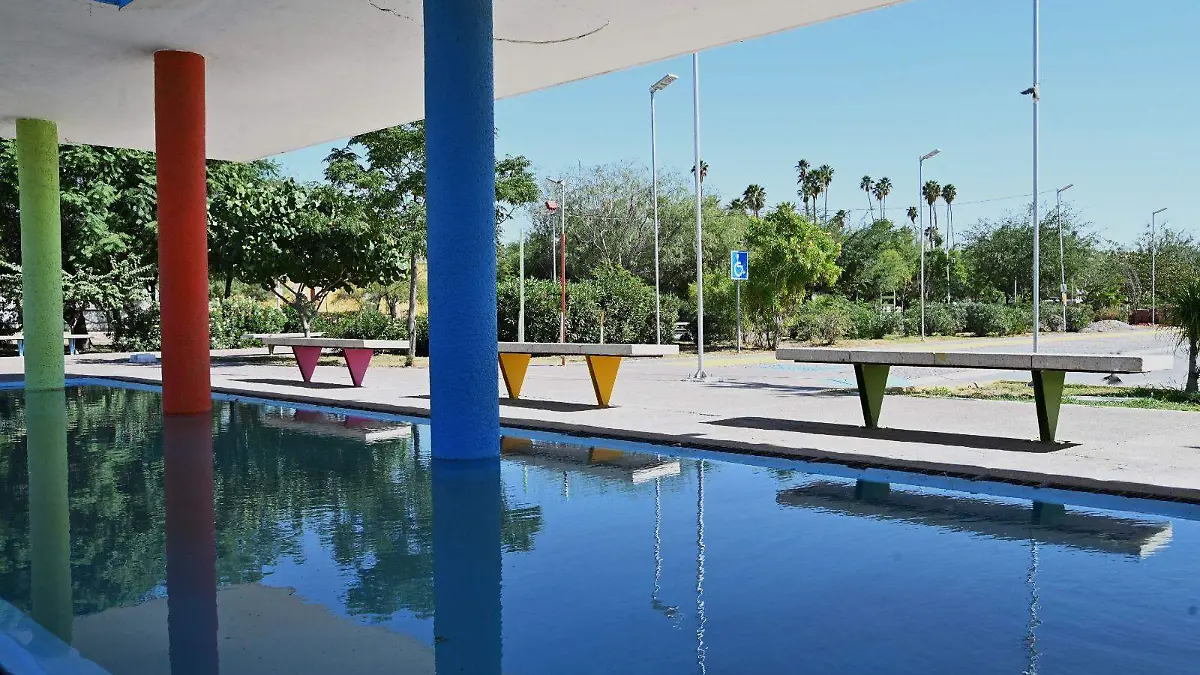 Realizan mejoras en el Parque La Esperanza