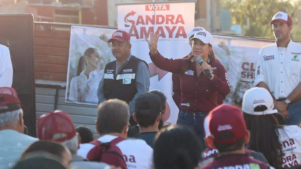 Cuando Morena gana todos ganamos: Sandra Amaya