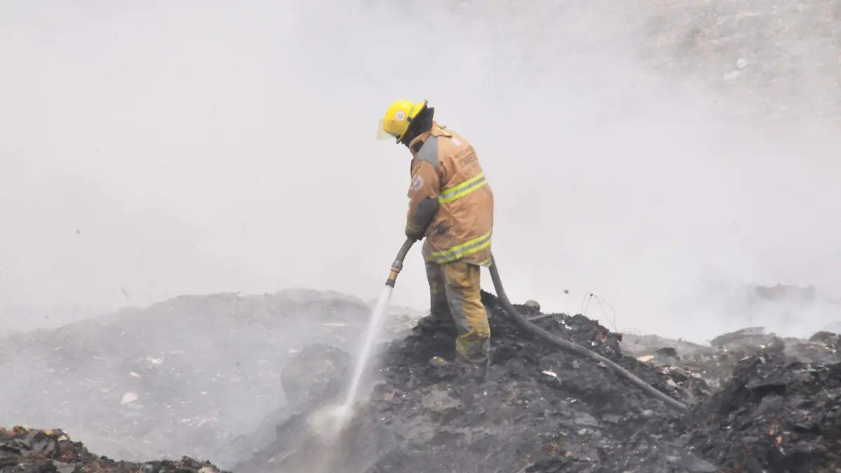 Sin daños que lamentar por incendio en el Relleno Sanitario