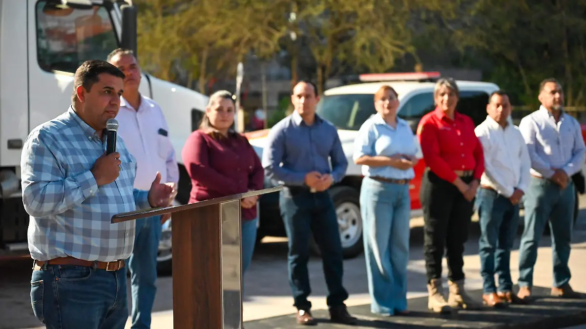 Homero Martínez da inicio a Construcción del edificio de Protección Civil y Bomberos