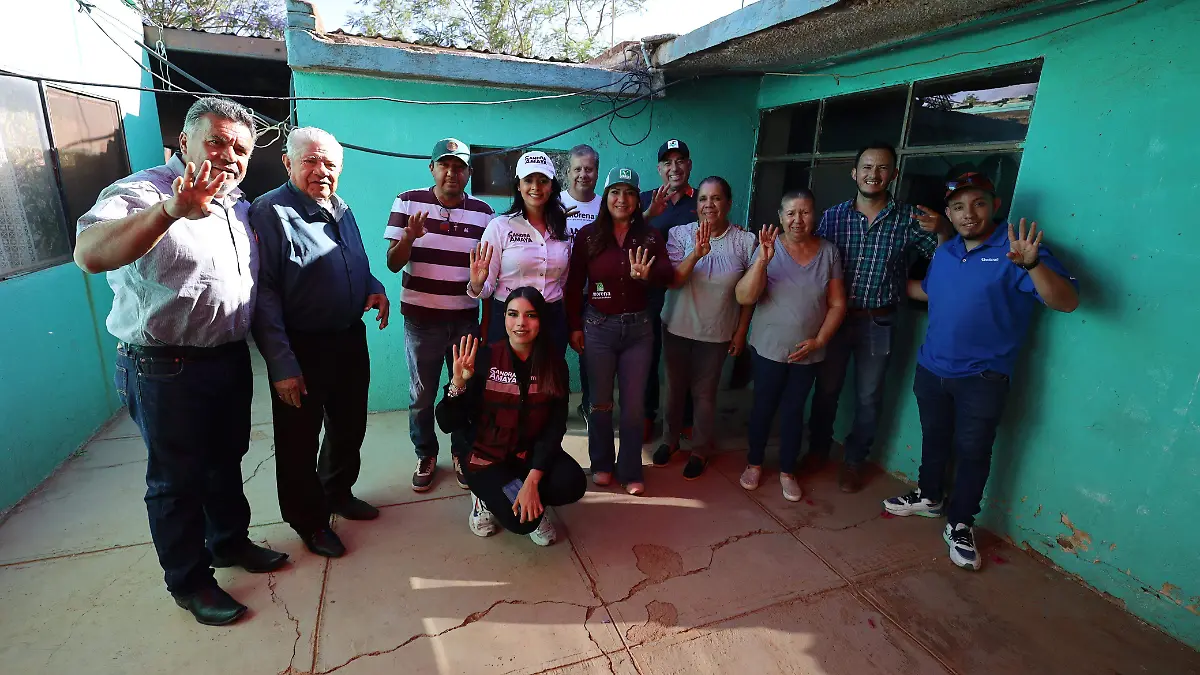 Apoya poblado Ignacio Ramírez con Sandra Amaya