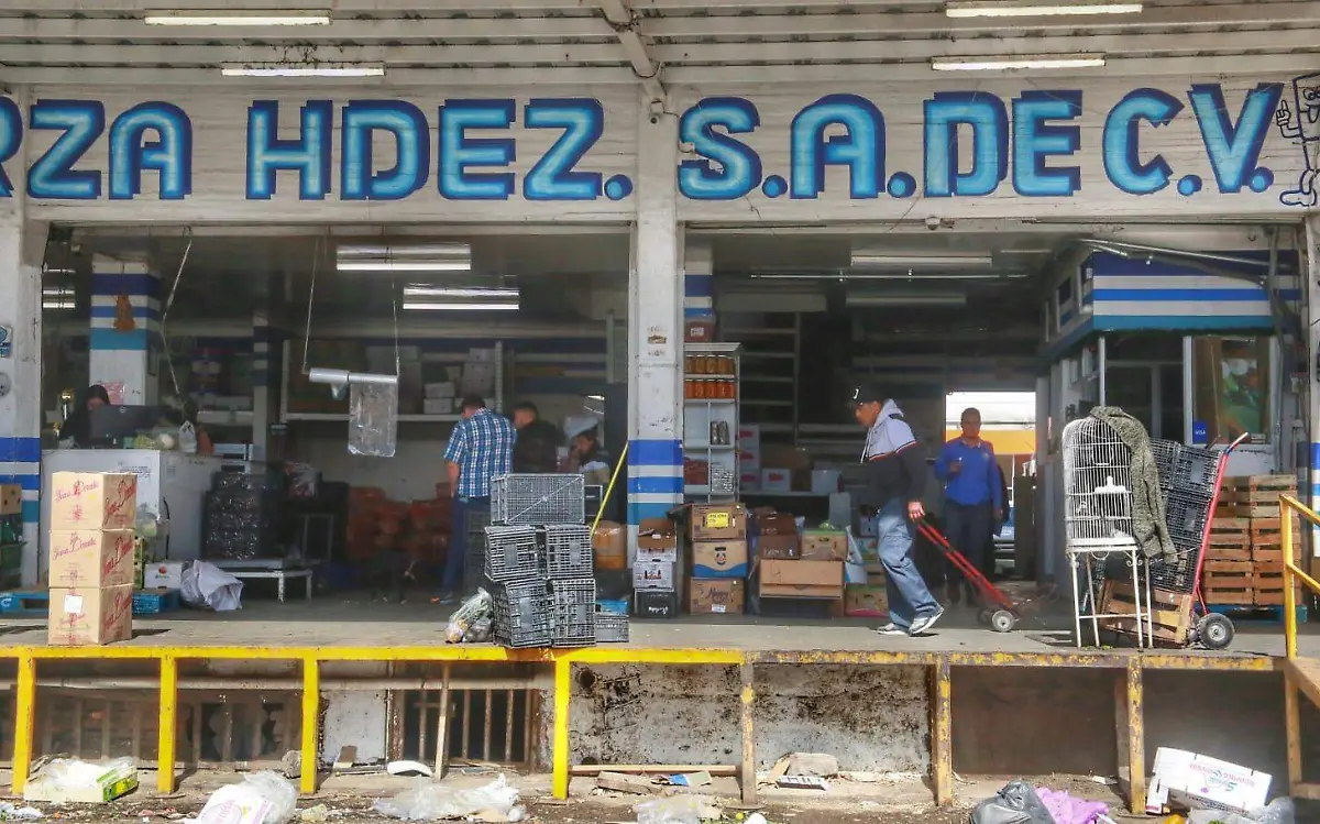Mercado de abastos Francisco Villa en la ciudad de Durango