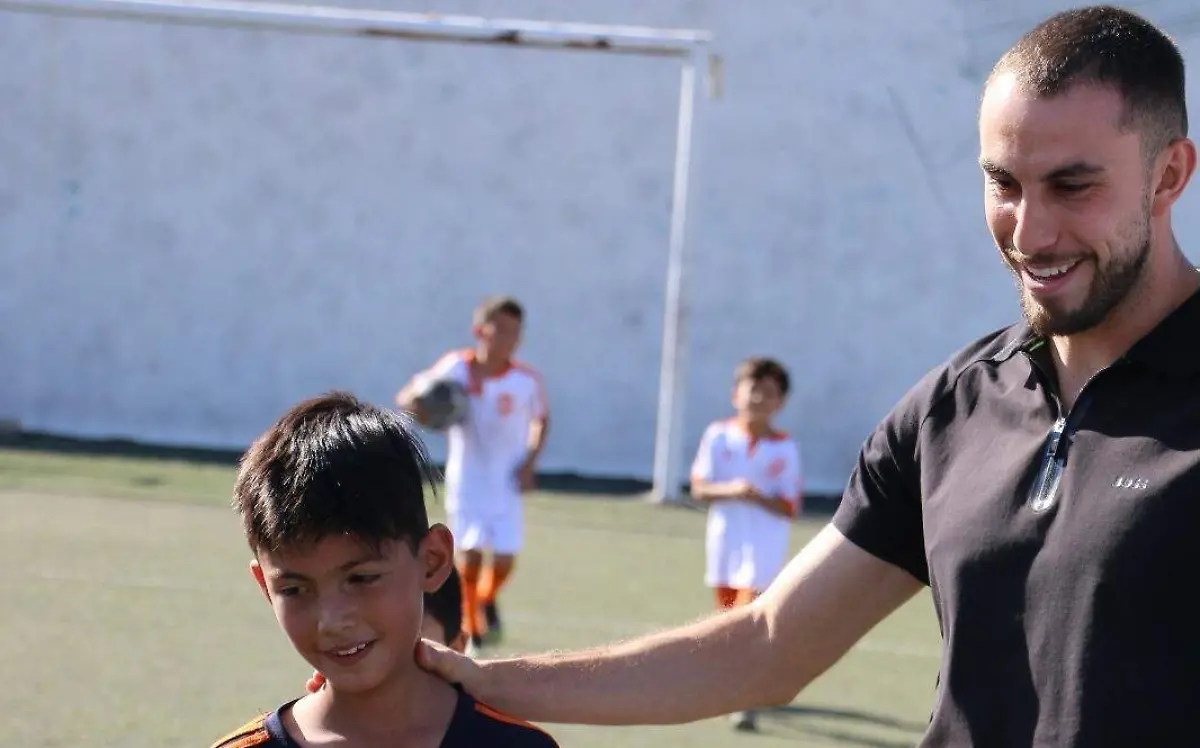 Alejandro Mayorga, en Durango, con su gente