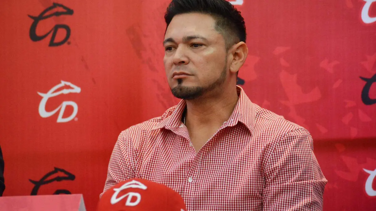 Luis Borges, manager deportivo del equipo Caliente de Durango