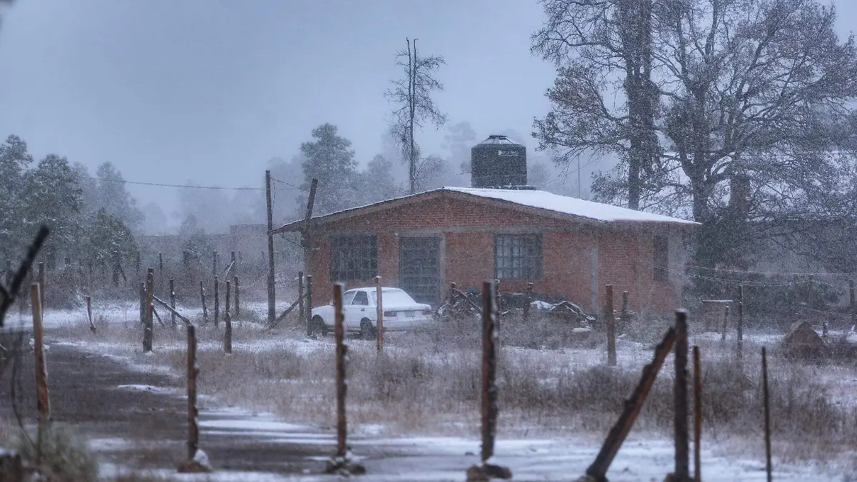 Fotógrafos retratan a Durango bajo la nieve [GALERÍA]