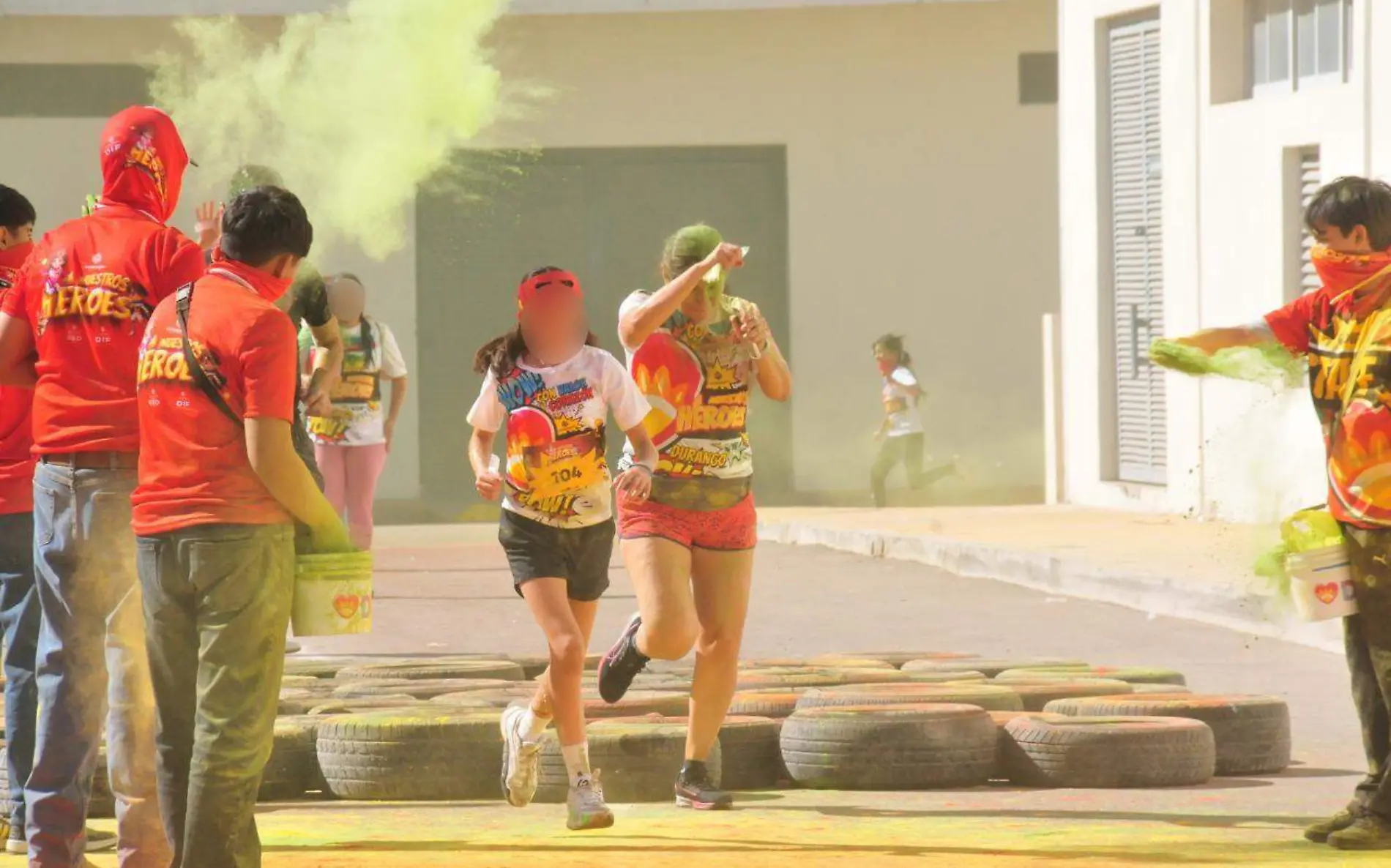 Carrera Nuestros Héroes Colors 2024 en la Laguna