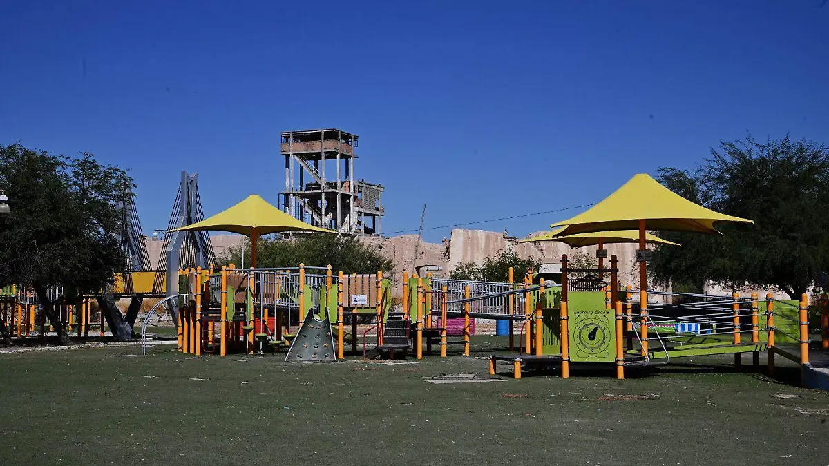 Realizan mejoras en el Parque La Esperanza