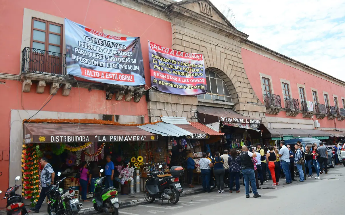 Rechaza el 99% de los comerciantes las obras en calle Pasteur en Durango