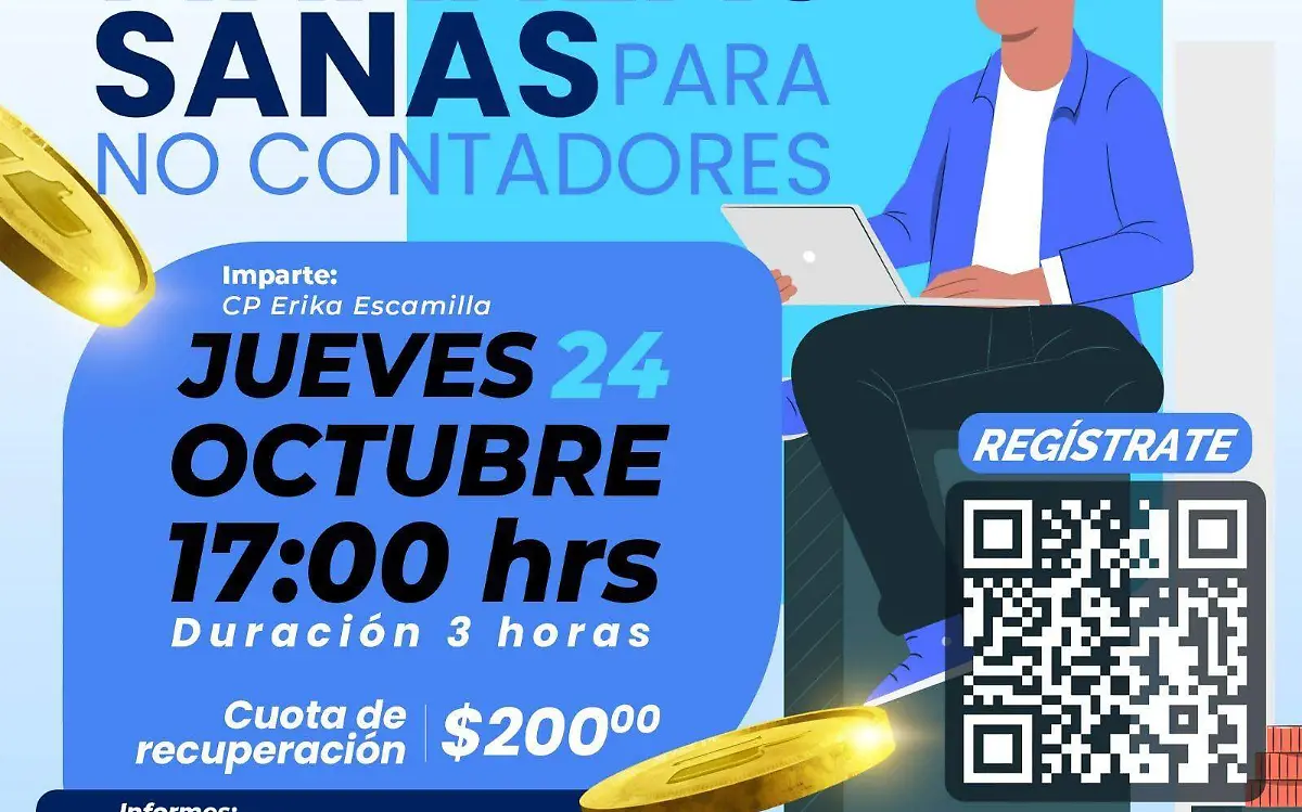 Ayuntamiento de Gómez Palacio invita a emprendedores al taller “Finanzas sanas para no contadores”
