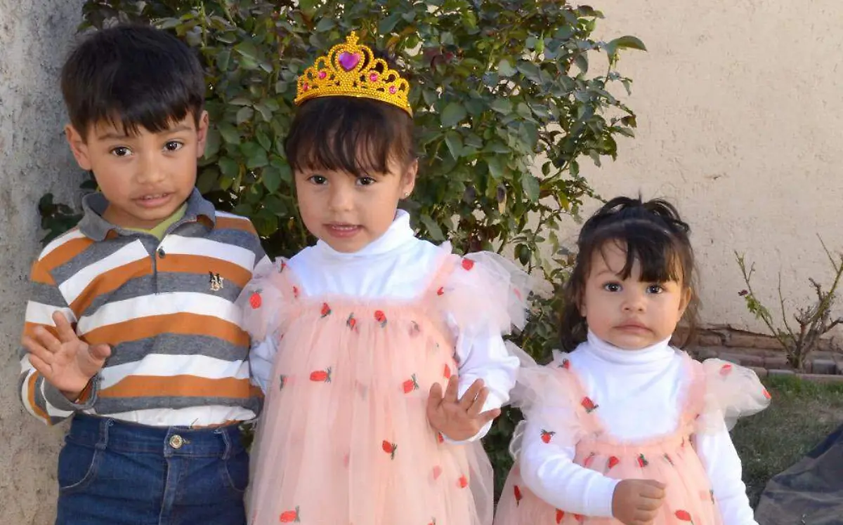 Cinco velitas apagó en su pastel Julio Ezequiel