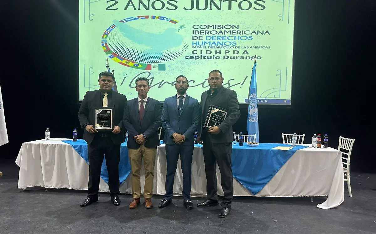 CIDHPDA Capítulo Durango celebra su segundo aniversario