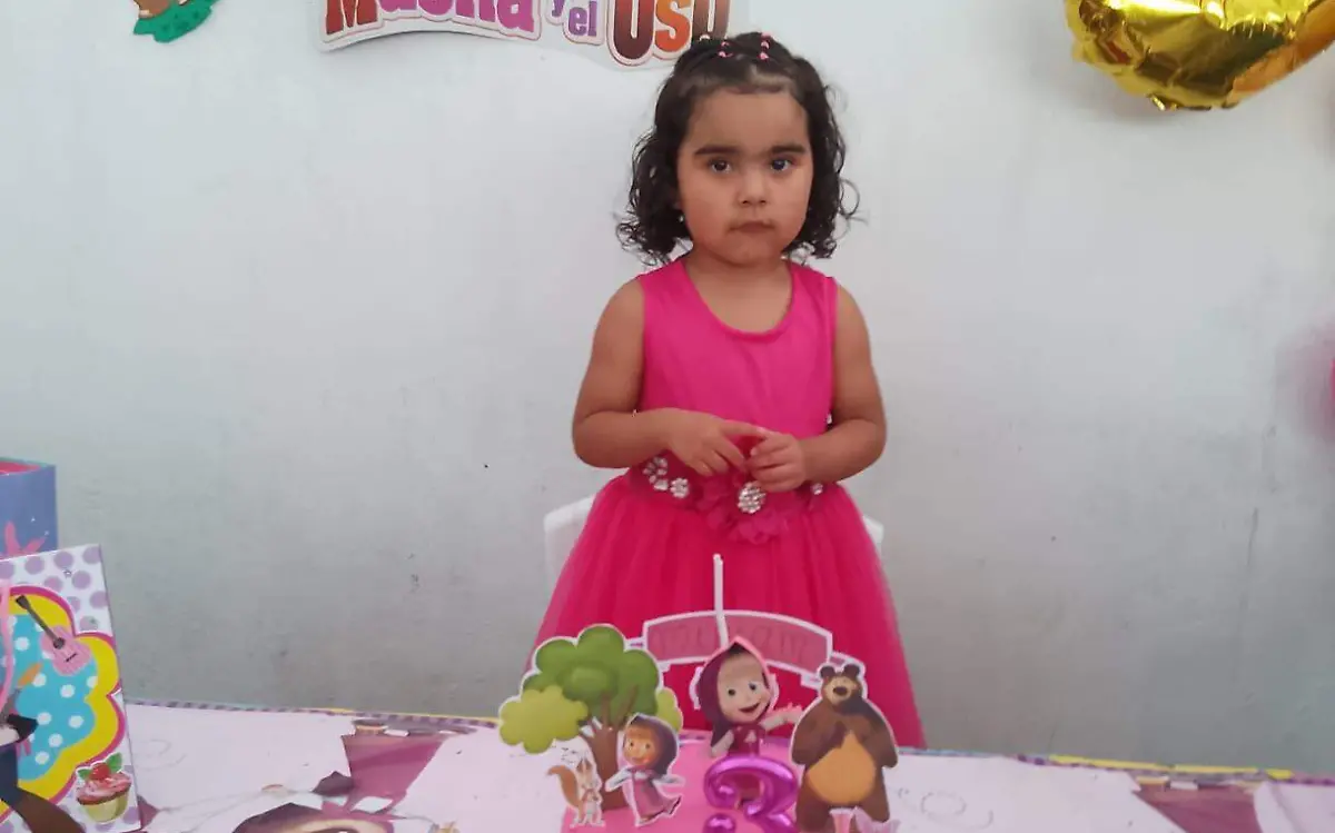 Cumplió tres añitos la hermosa princesita Miriam Selene Meza Villa