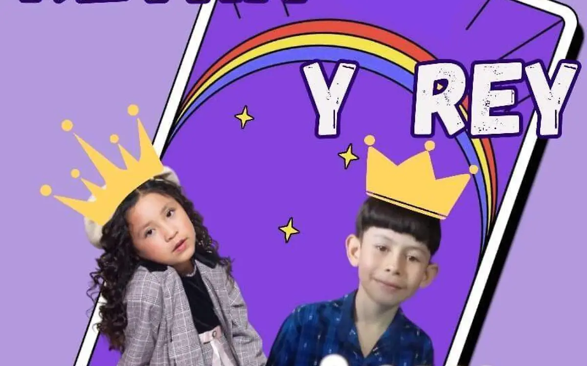 En el 50 aniversario de la Primaria “Lázaro Cárdenas” se coronaran Romina y Lucas del grupo de 3º. “A”.