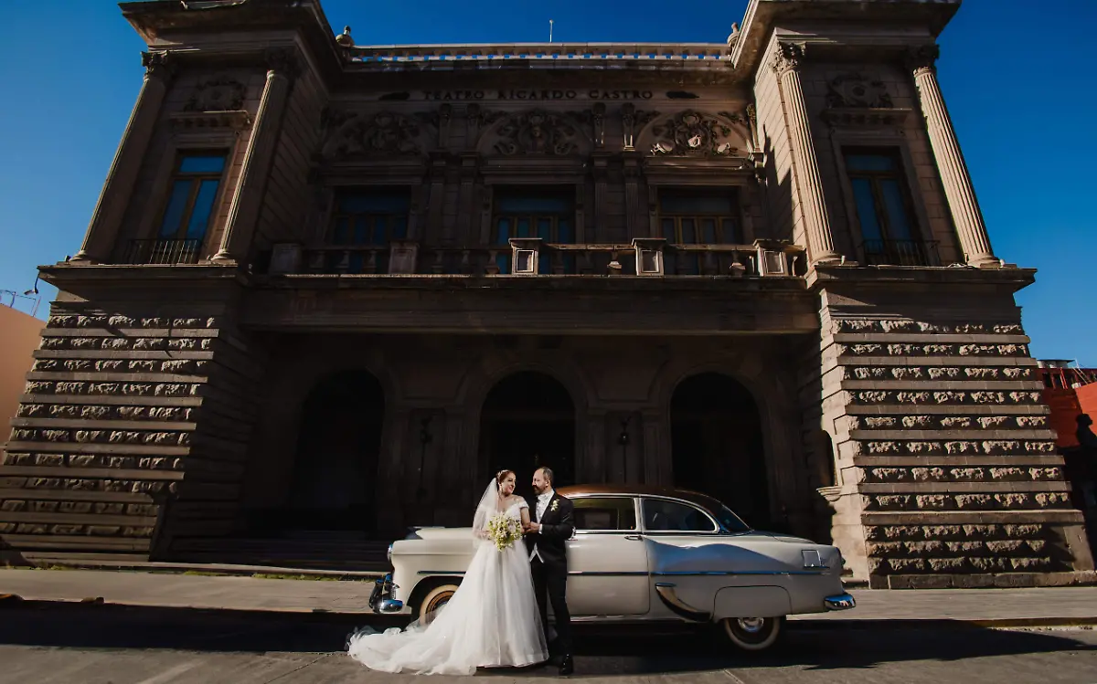 Elegante boda celebraron Anabel y Flavio