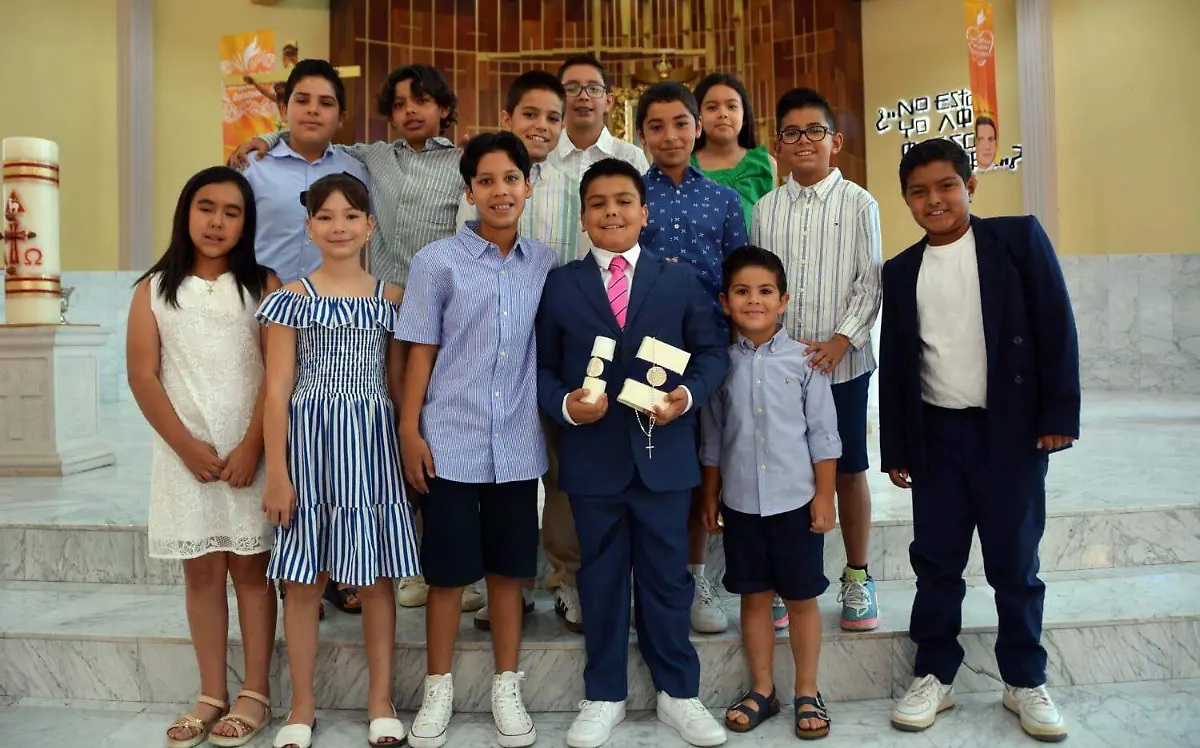 Primera Comunión de Lázaro Ramírez de la Parra