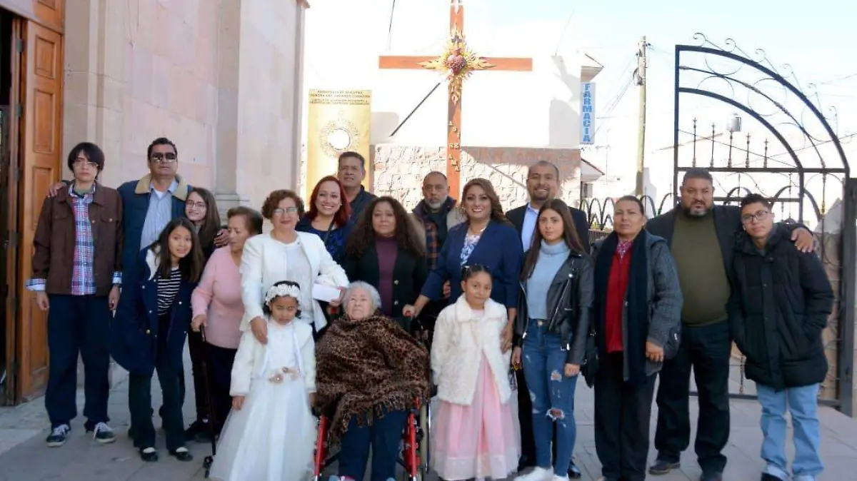 Doble celebración en el Bautizo de Karime