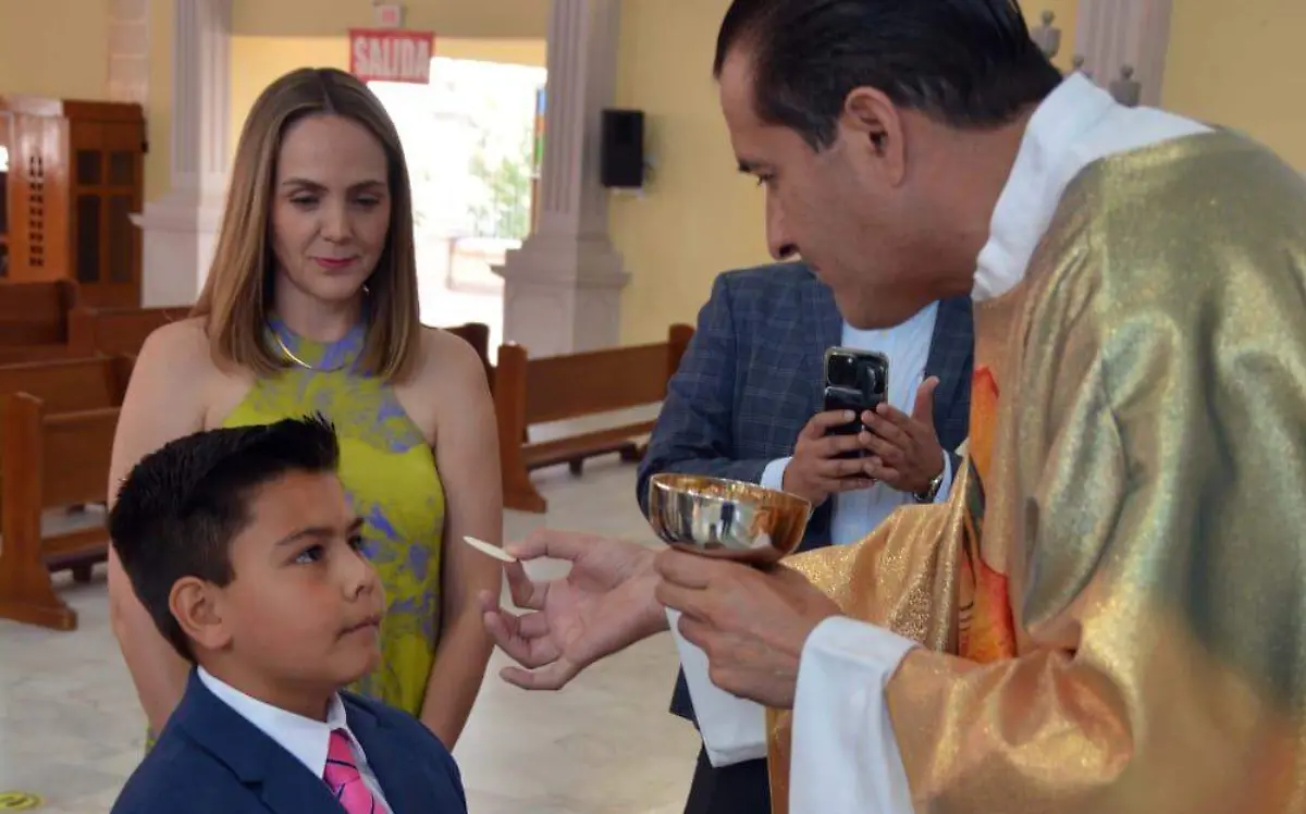 Primera Comunión de Lázaro Ramírez de la Parra