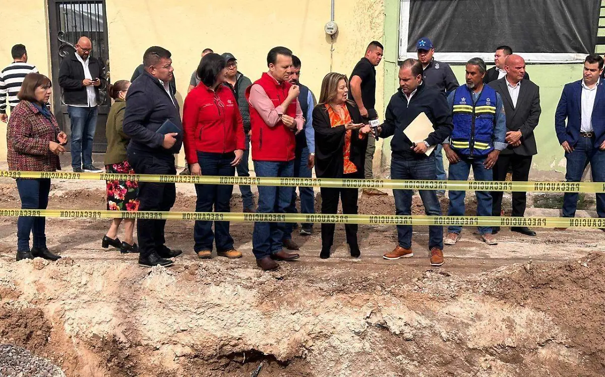 Realizan inspección de obra en infraestructura sanitaria